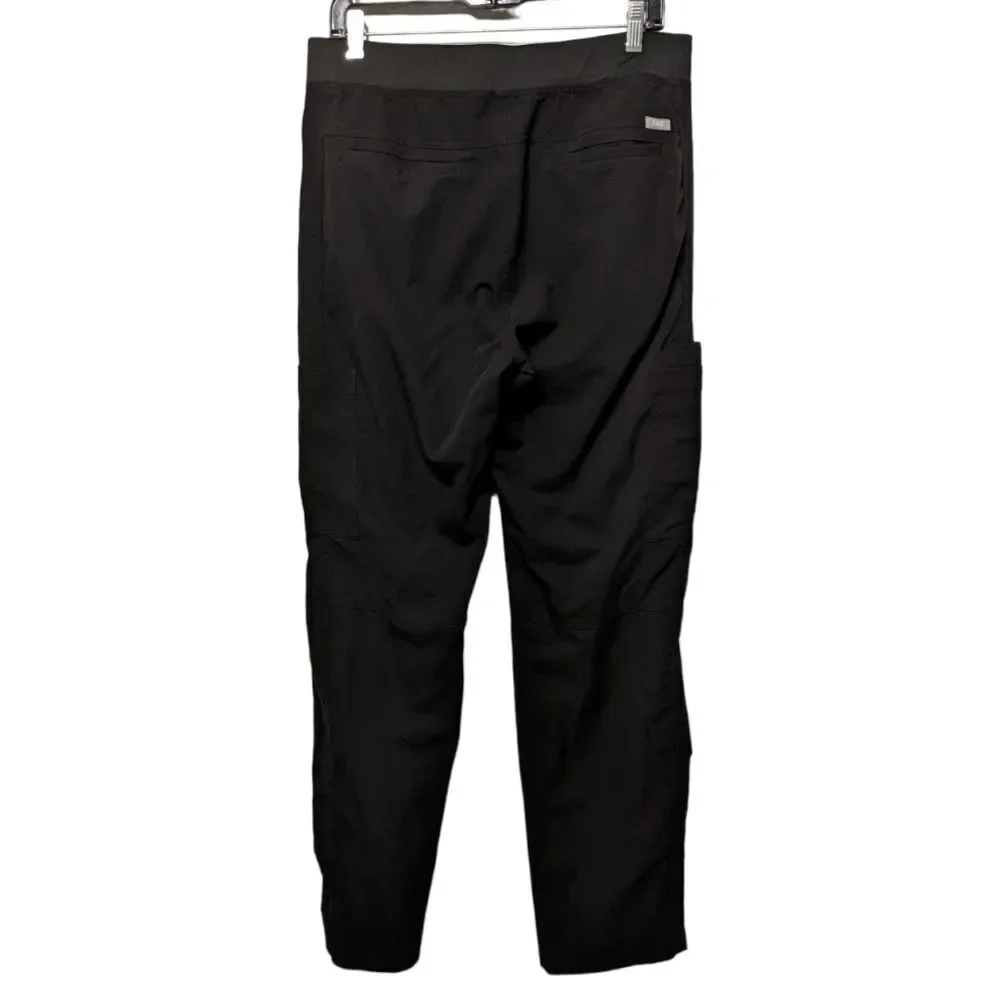 FIGS Men's Axim Cargo Scrub Pants Black L